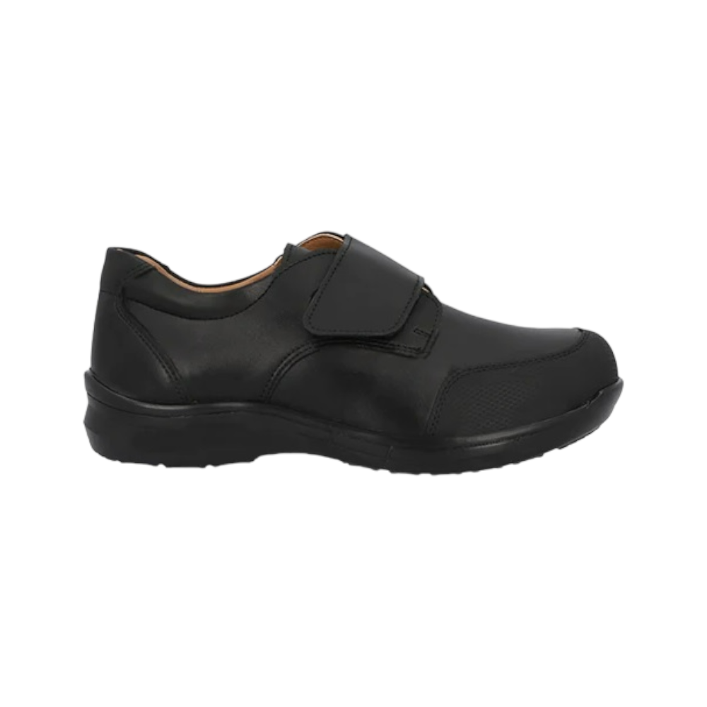 Zapato escolar infantil Niño color negro contactel 438-27