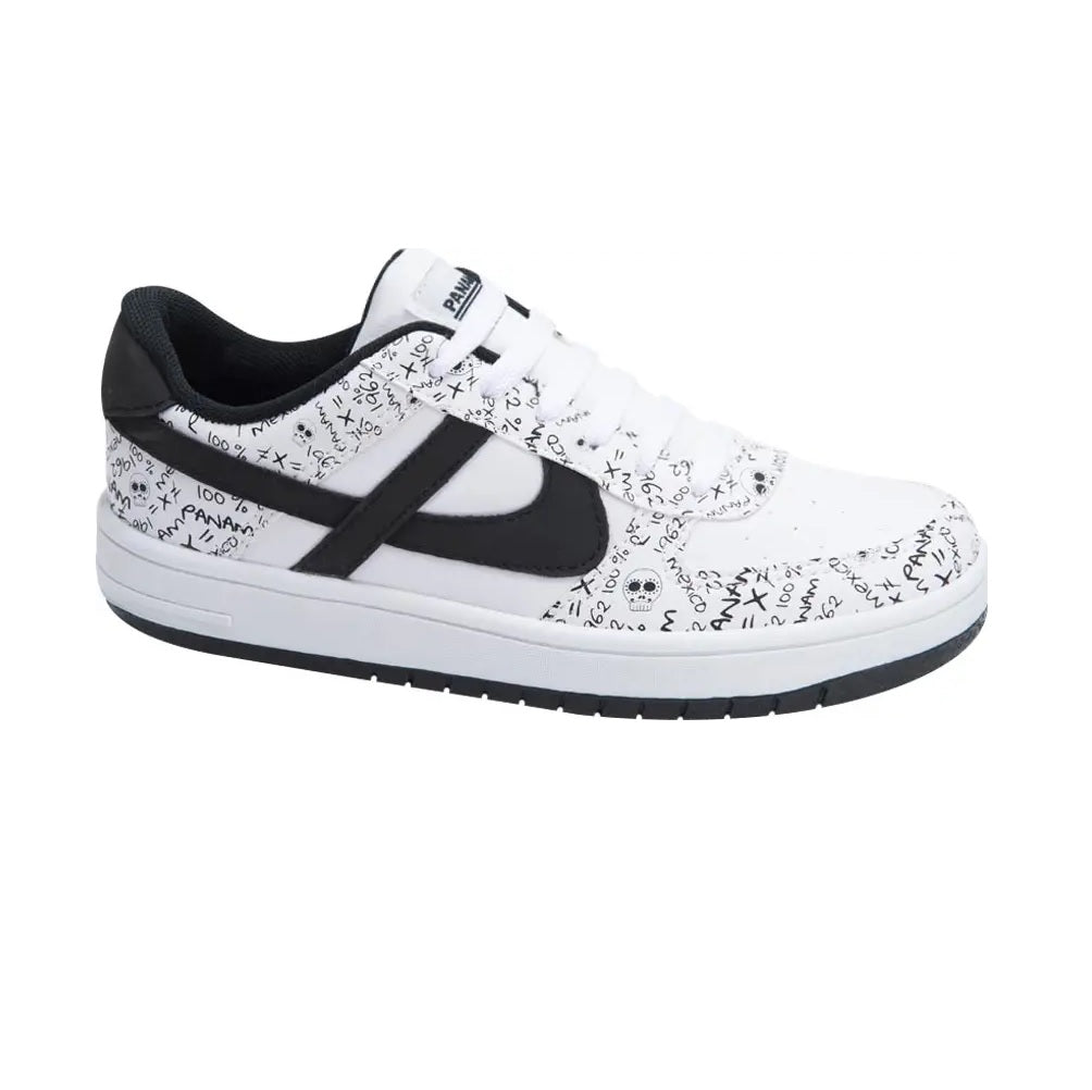 Tenis panam blancos online hombre